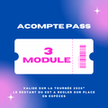 3 modules (acompte)